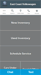 Mobile Screenshot of eastcoastvolkswagen.com